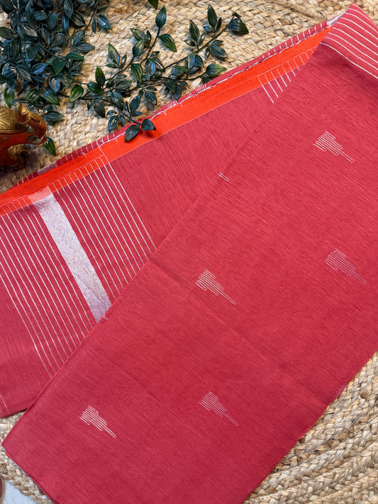 Khadi Semi Cotton Saree