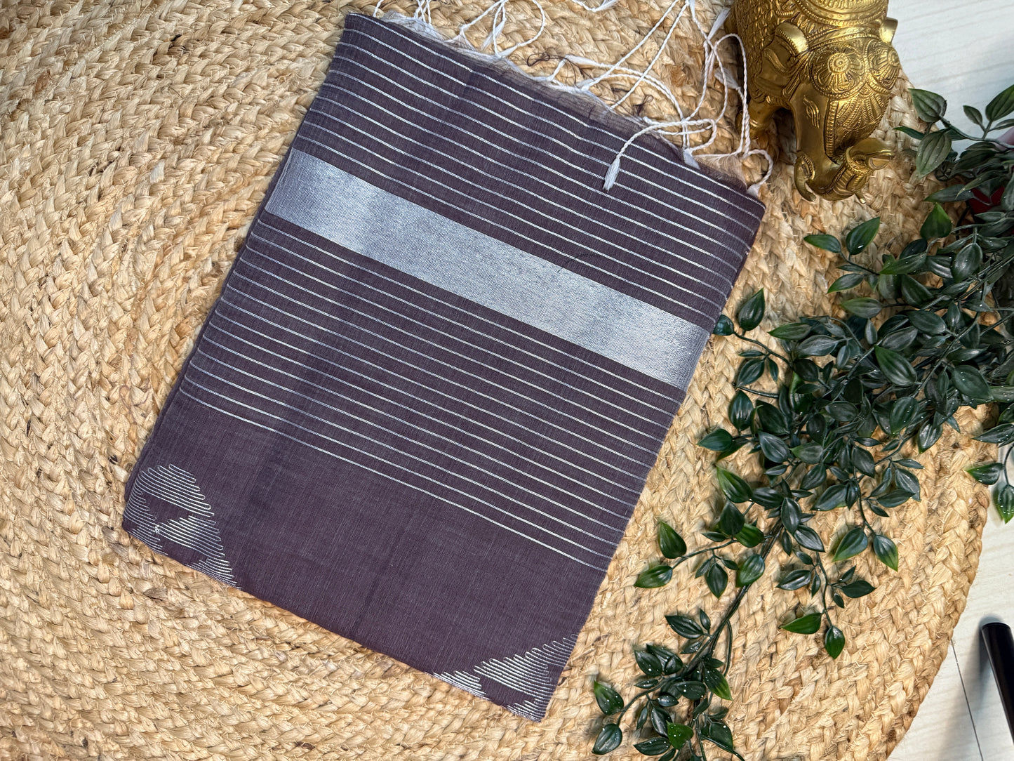 Khadi Semi Cotton Saree