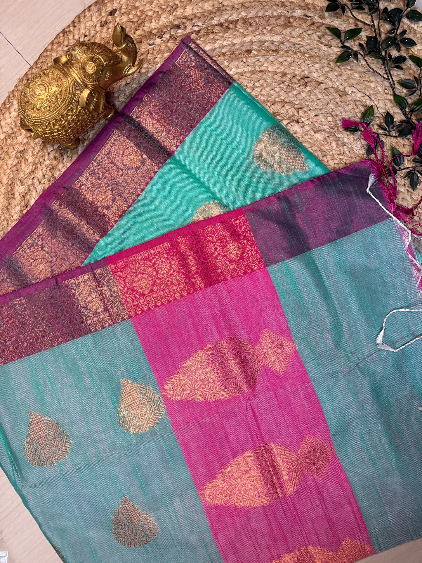 Mooga Tussar Saree