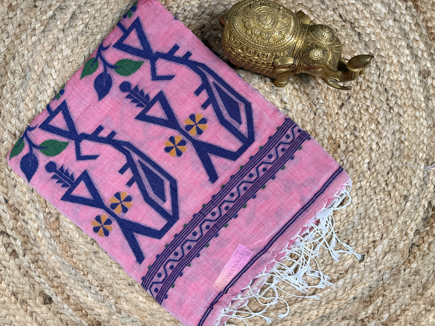 Muslin Jamdani saree