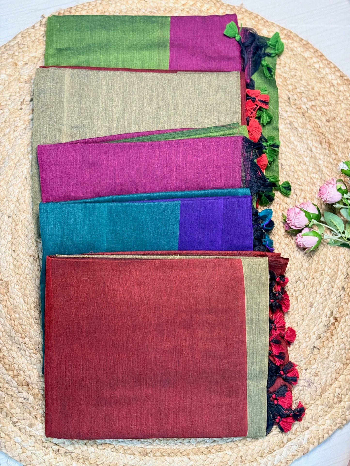 Khadi Sarees