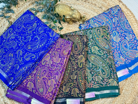 Matka Kalamkari saree