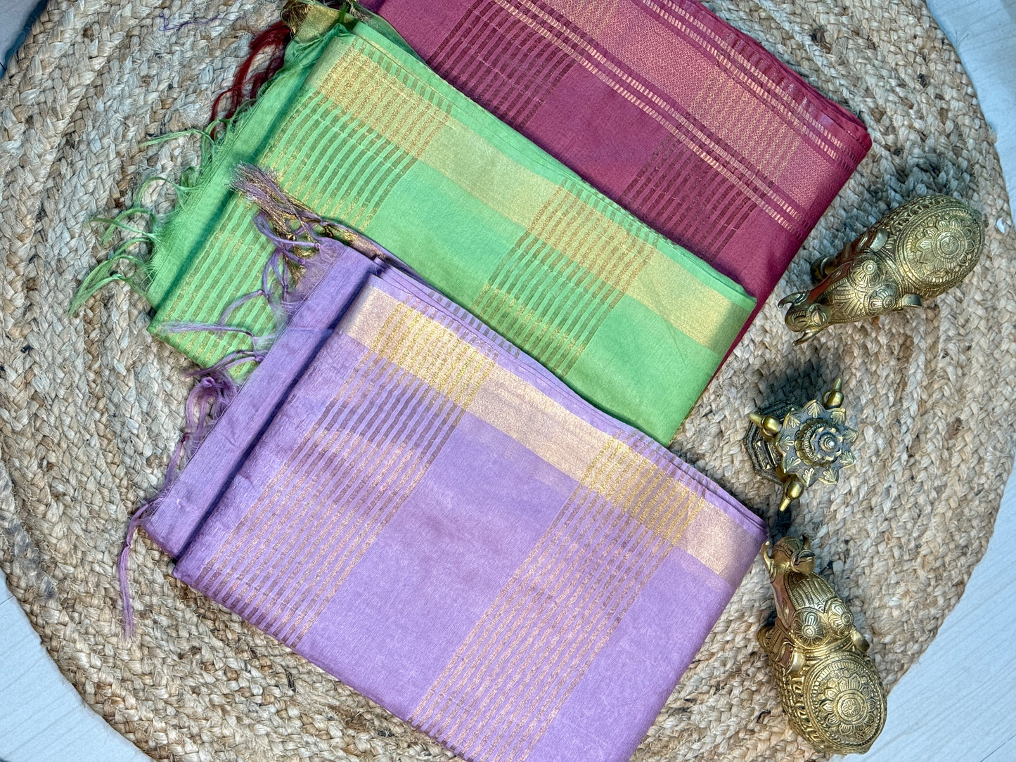 Bhagal Puri Art  Saree