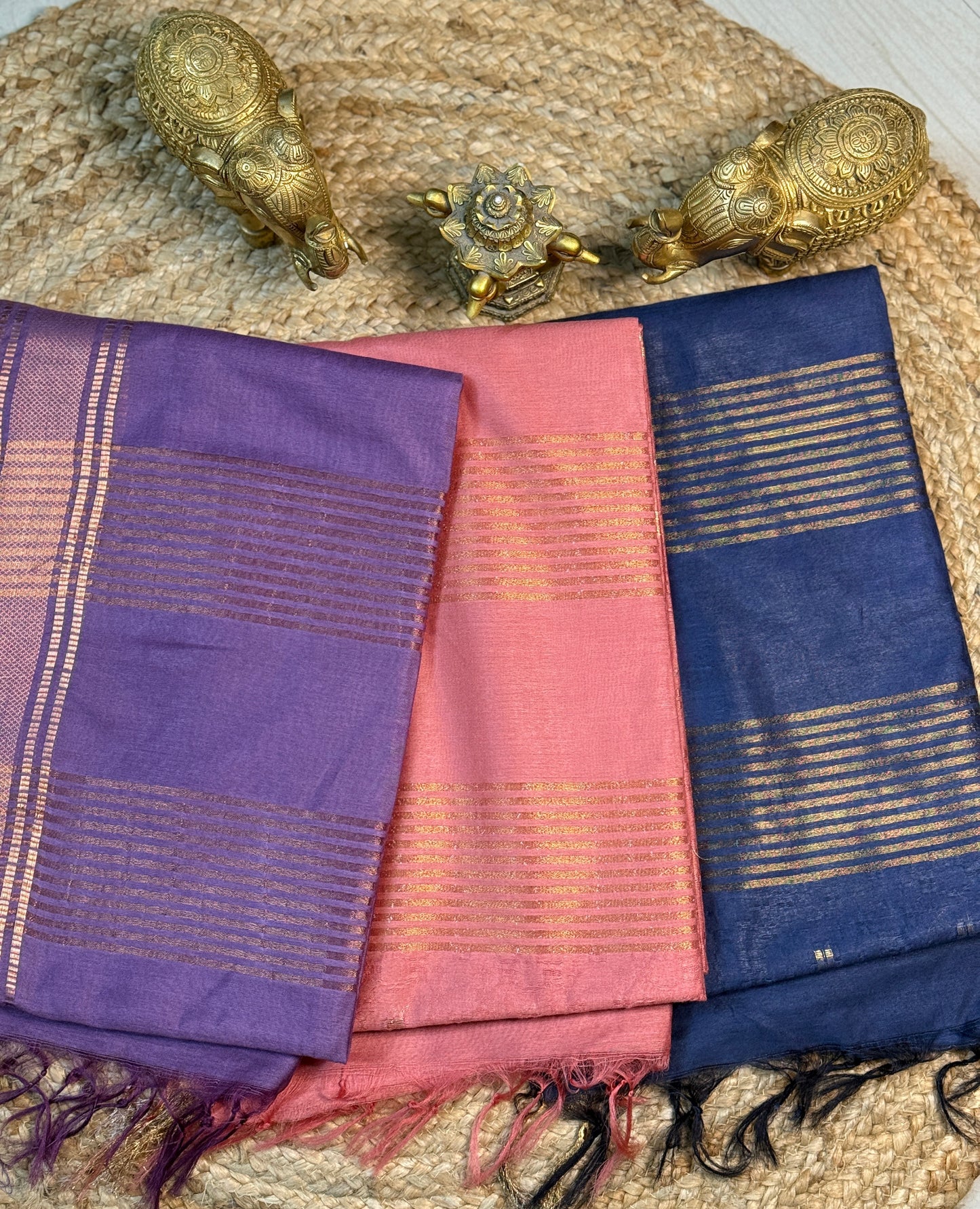 Bhagal Puri Art  Saree