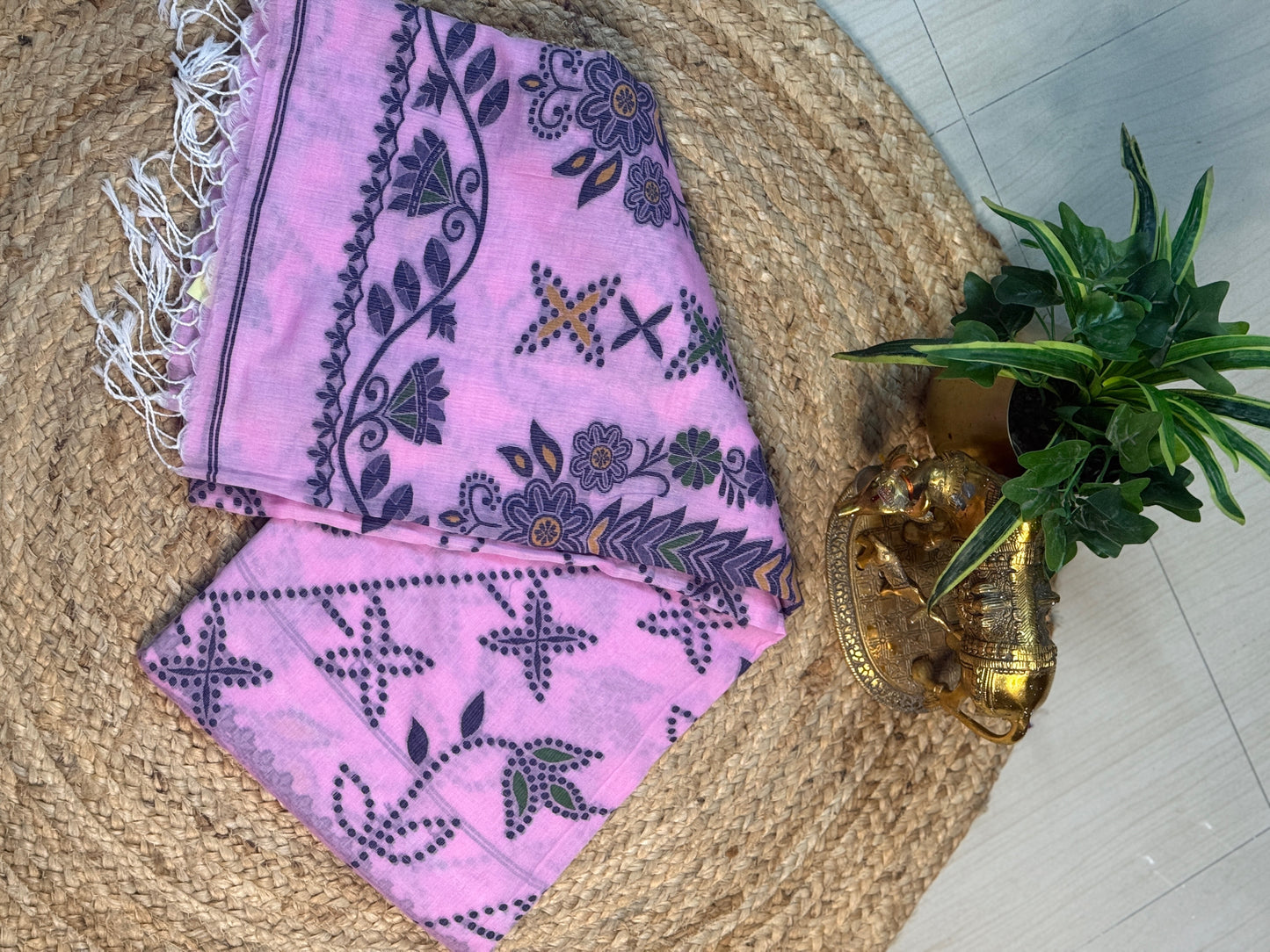 Muslin Jamdani saree