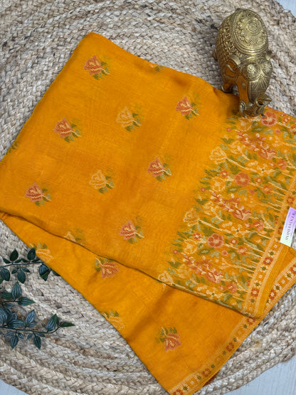Moonga Tussar Saree