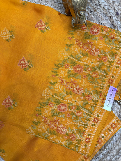 Moonga Tussar Saree