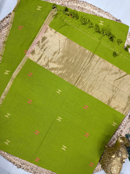 Jamdhani Bengali Cotton Saree