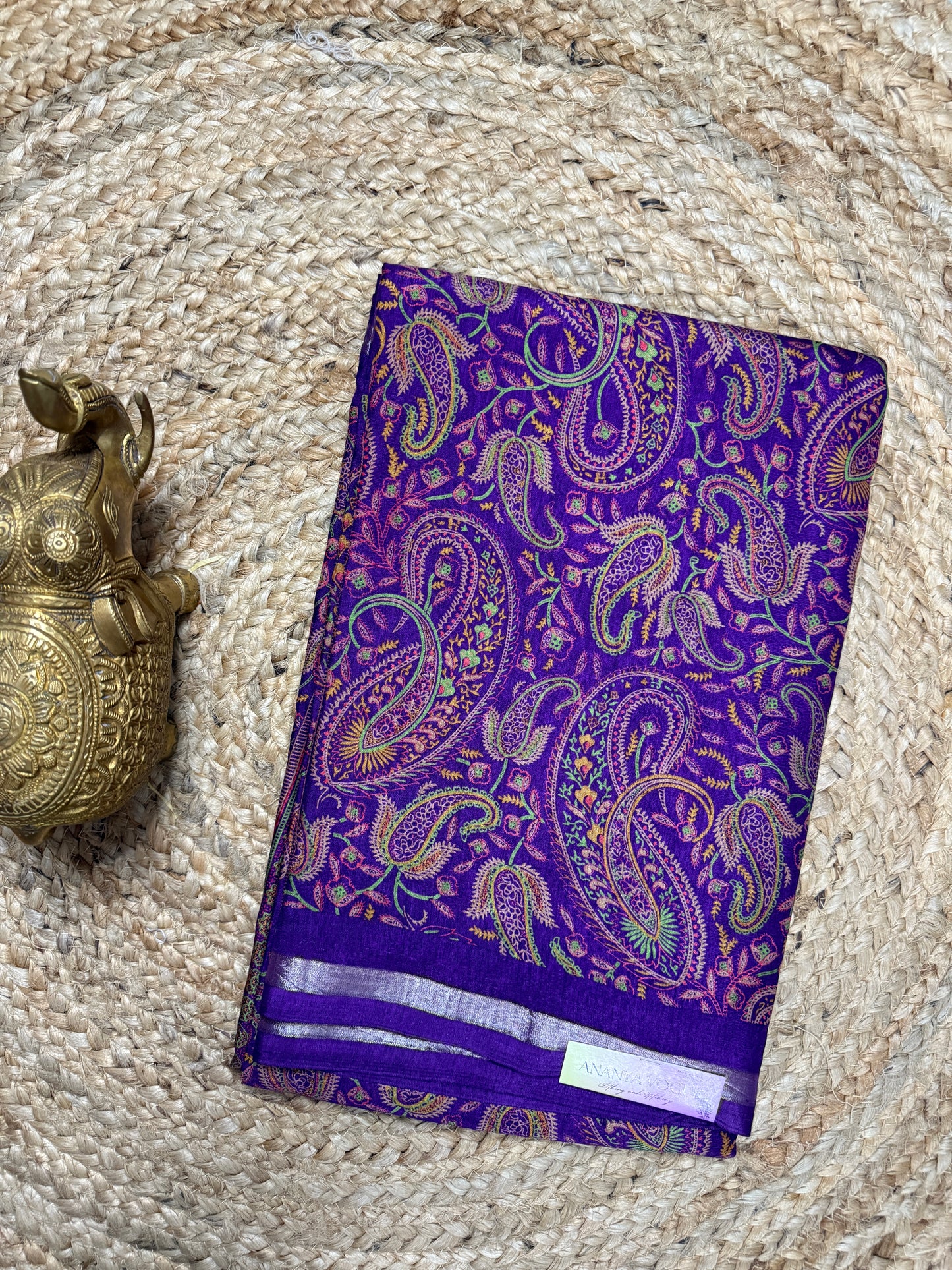 Matka Kalamkari saree