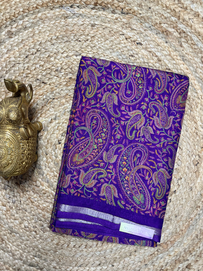 Matka Kalamkari saree