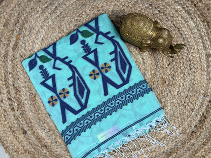 Muslin Jamdani saree