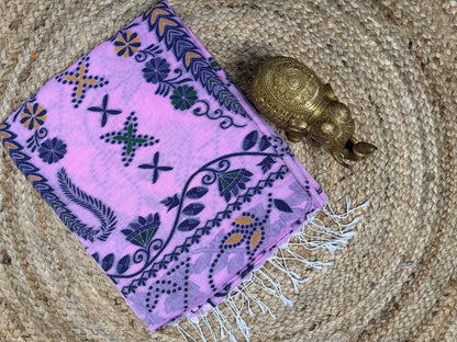 Muslin Jamdani saree