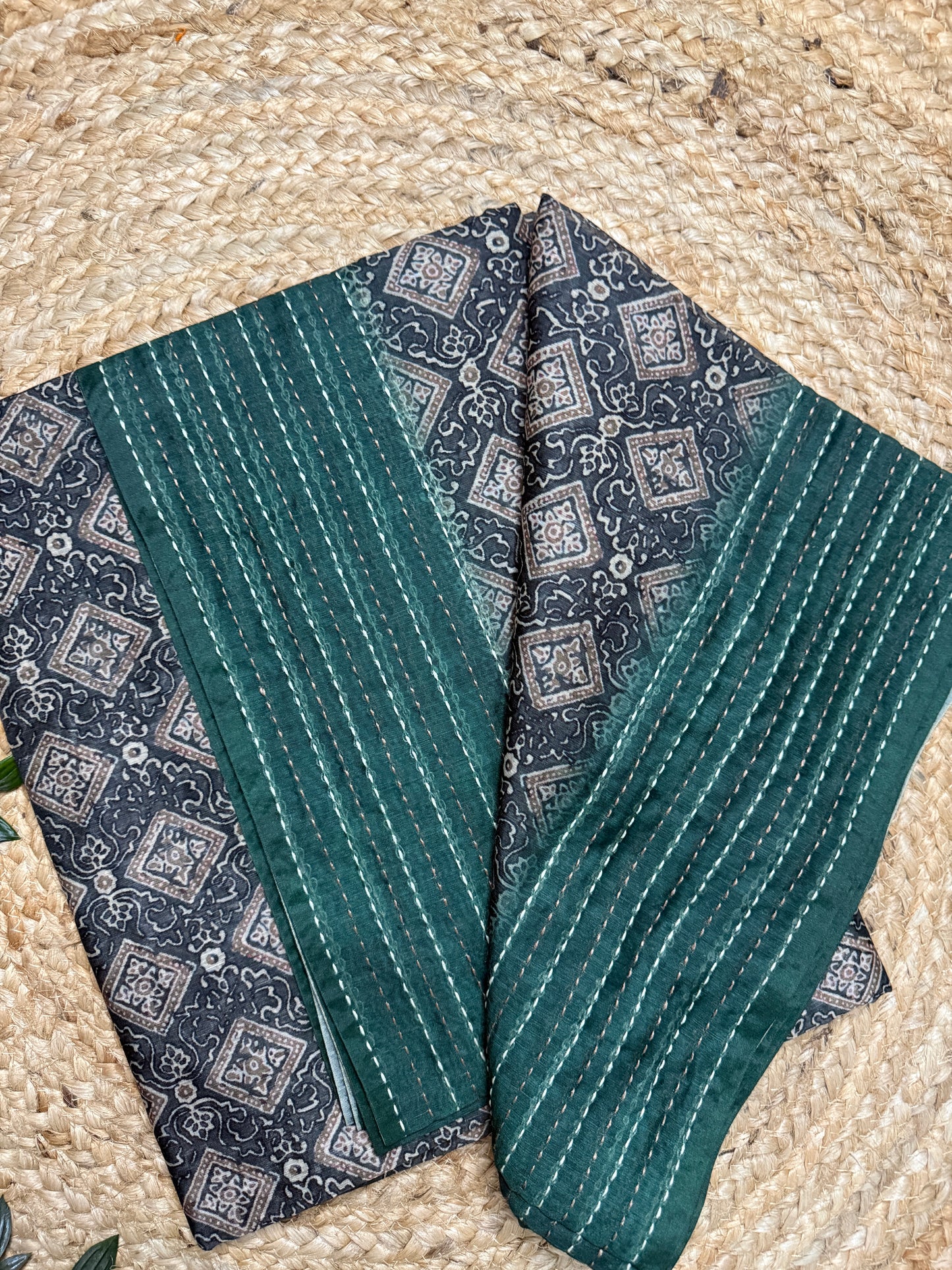 Chanderi Kanta Work saree