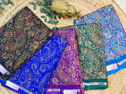 Matka Kalamkari saree