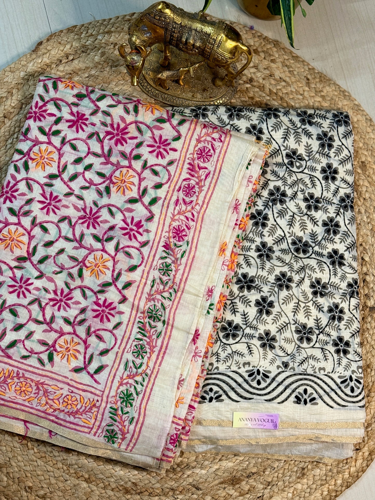 Chanderi Kantha