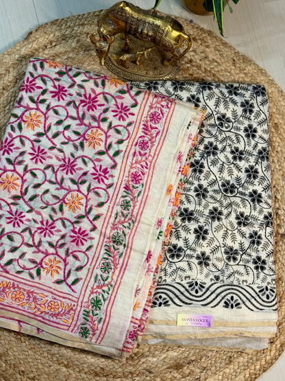 Chanderi Kantha