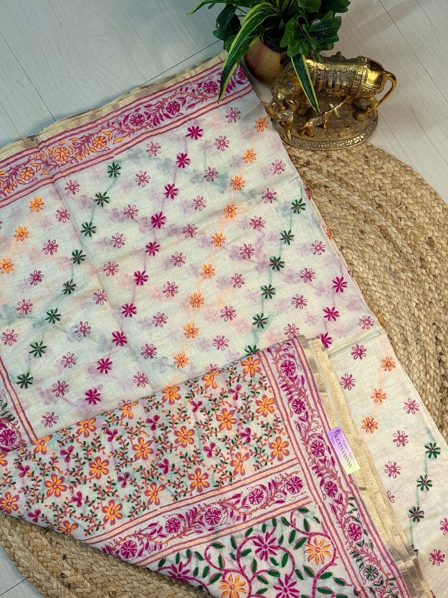 Chanderi Kantha